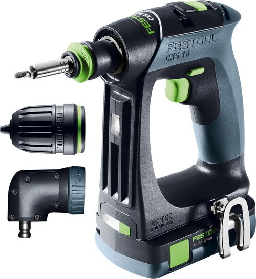 Festool accuschroefboor cxs 18 c3,0-set