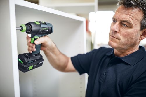 Festool accuschroefboor t18+3 hpc4,0 i-set