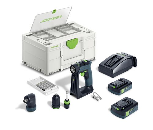 Festool accuschroefboor cxs 18 c3,0-set