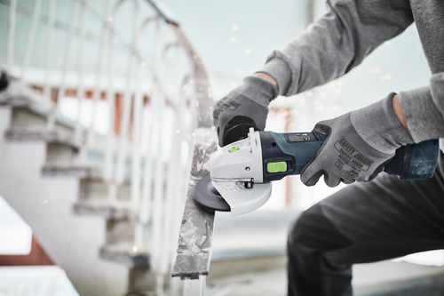 Festool haakse accuslij agc18-125 5,0ebi-plus