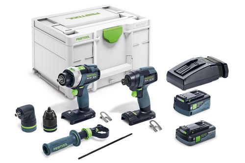 Festool accu-slagschroe tid18 5,0/4,0-set tpc18