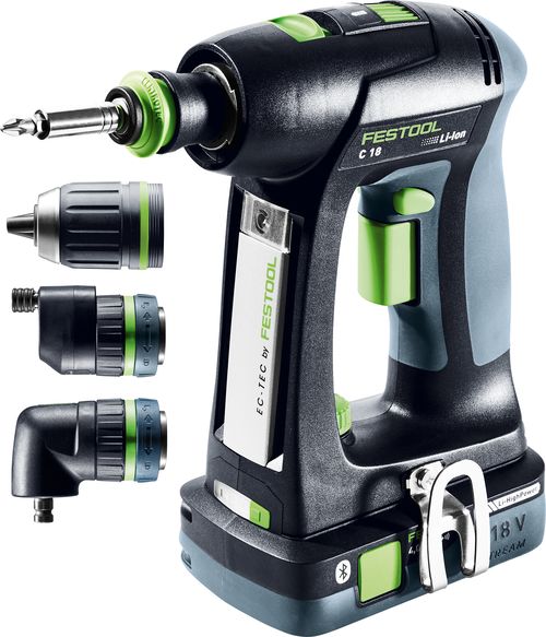 Festool accuschroefboor c 18 hpc4,0 i-set