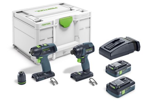 Festool accuslagschroev tid 18 hpc4,0 i-set t18