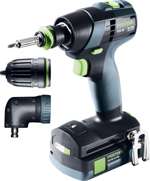 Festool accuschroefboor txs 18 c3,0-set