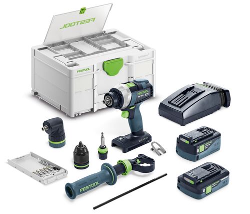 Festool accuschroefboor tdc 18/4 5,0/4,0 i-set