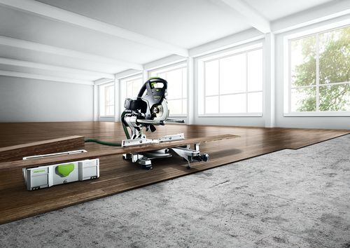 Festool afkort-trekzaag ks 60 e-set 230v